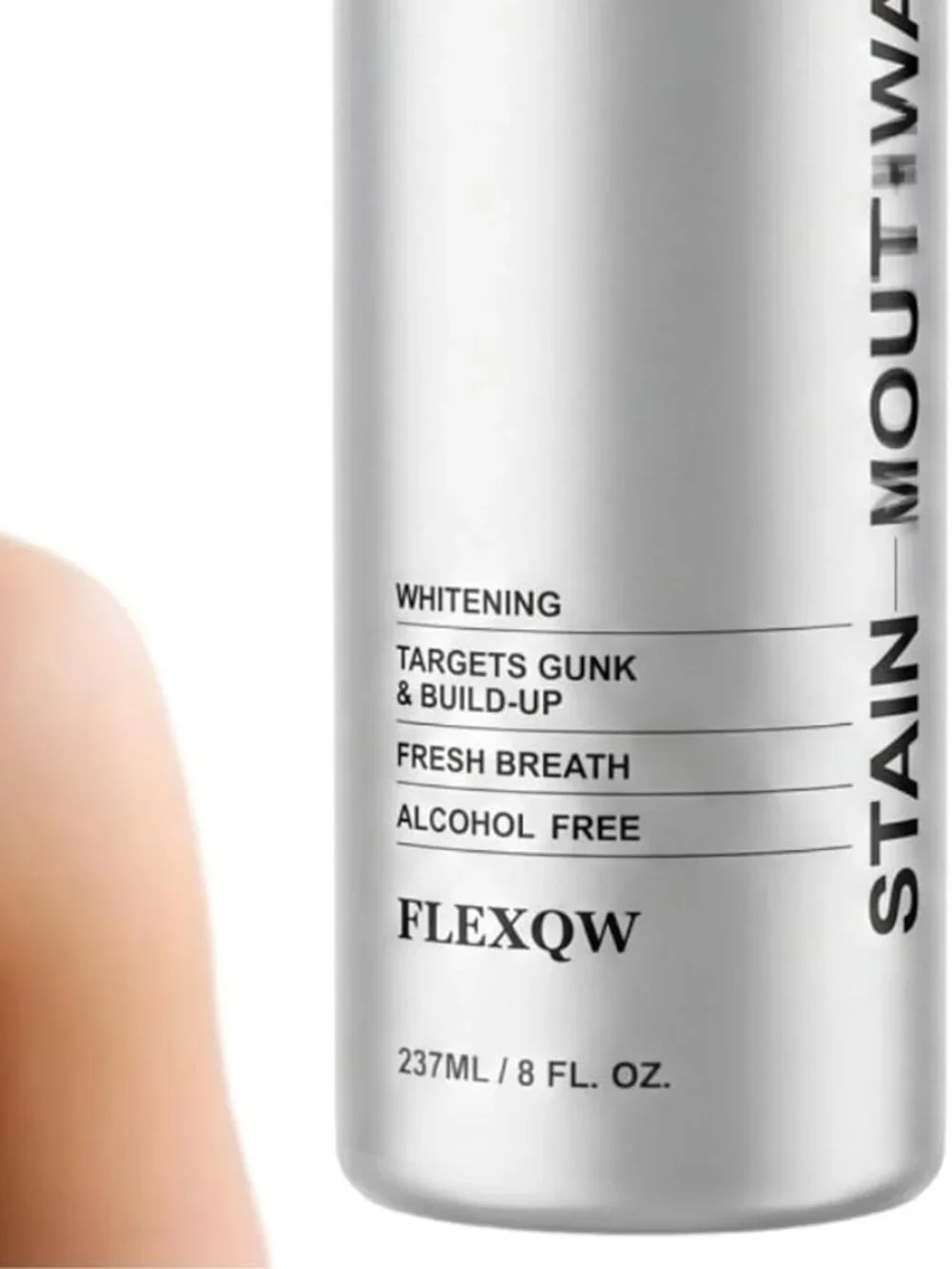 Stain-Removing Mouthwash, Deep Cleans Gunk & Refreshes Breath Whitening Formula